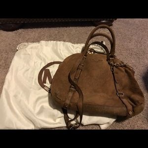 Michael Kors Large Bedford Bowling Satchel